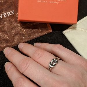 SOLD  Lover's Knot Ring, size 5.75-6